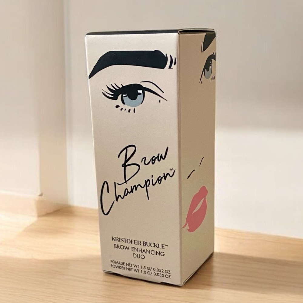 💎 Kristofer Buckle Brow Champion Enhancing Pomade and Powder Shade Blonde